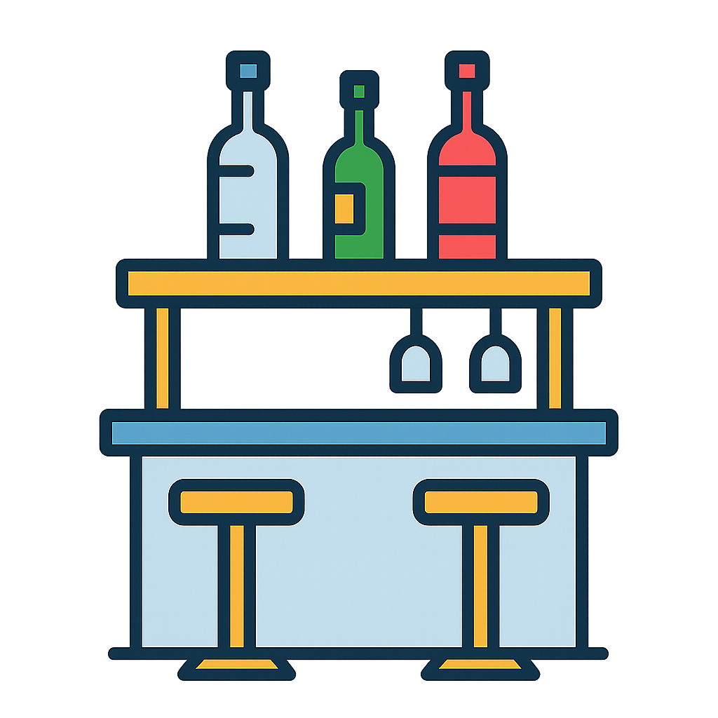 Modern bar