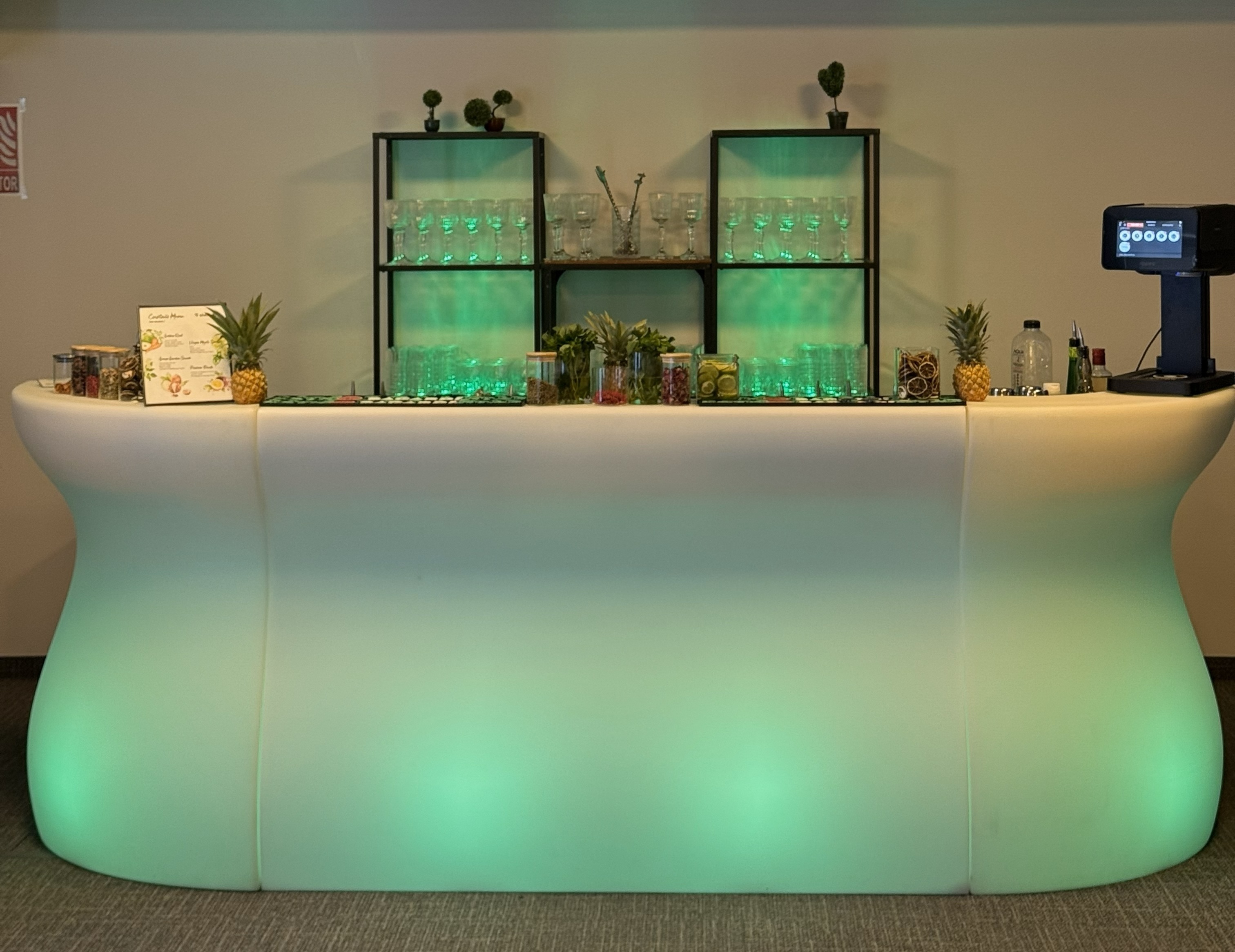 Corporate event bar